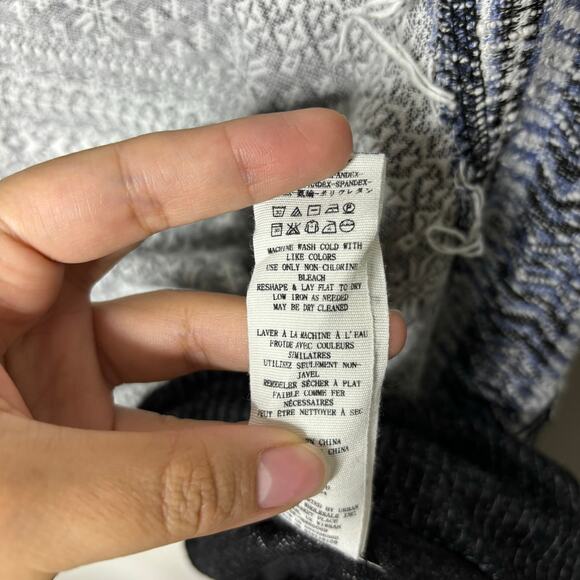 Free People We The Free Gray Frost At The Lodge Cropped Pullover Sz S - Picture 7 of 12